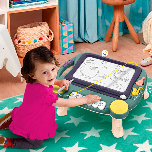 Piano Mágico 2 en 1 con Pizarra Creativa