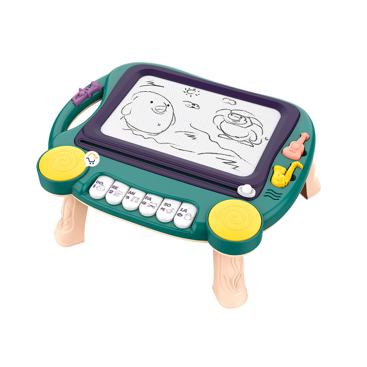Piano Mágico 2 en 1 con Pizarra Creativa